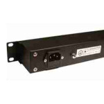 Блок распределения питания Lanmaster LAN-EP19-8P/S