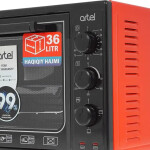 Мини-печь Artel MD-3618 ECO черно-красный