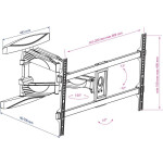Кронштейн для телевизора Kromax Atlantis-65 черный
