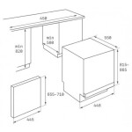 Встраиваемая посудомоечная машина Teka DW8 40 FI
