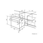 Встраиваемый электрический духовой шкаф Lex EDP 093 BL