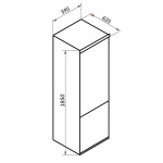 Холодильник Maunfeld MFF185NFS