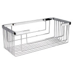 Полка металлическая прямая WasserKraft K-711 хром