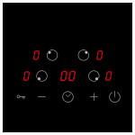 Встраиваемая индукционная варочная панель Korting HI 64013 B