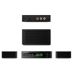 Ресивер DVB-T2 StarWind CT-200 черный