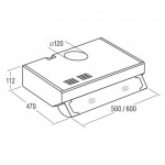 Вытяжка Cata F-2060 X /L