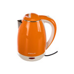 Чайник электрический Ergolux ELX-KS07-С37 оранжевый/белый