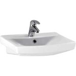 Раковина Cersanit Carina 55 см (S-UM-CAR55/1-w(P-UM-CAR55/1)