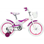 Велосипед Stark 2021 Tanuki 14 Girl белый/розовый