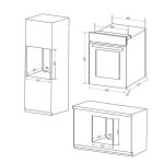 Встраиваемый электрический духовой шкаф Maunfeld EOEF 516RIB