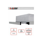 Встраиваемая вытяжка Exiteq EX-1075