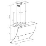Каминная вытяжка Graude DH 60.3 WE