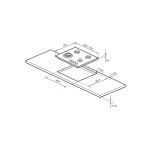 Встраиваемая газовая варочная панель Lex GVS 642 IX