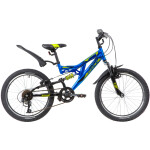 Велосипед Novatrack 20SS6V.SHARK.BL20 синий 139750