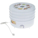 Сушилка для овощей Ротор Дива СШ-007-04 3 поддона белый