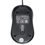 Мышь Oklick 385M черный/красный