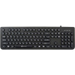 Клавиатура Oklick 400MR черный