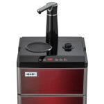 Кулер для воды Vatten L50RFAT tea bar бордовый