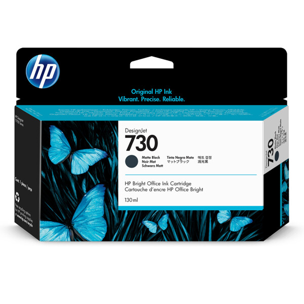 Картридж HP 730 (P2V65A) черный матовый