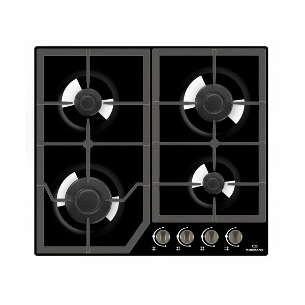 Встраиваемая газовая варочная панель Rodmans BHG 6401 D BL