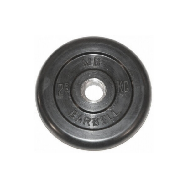 Диск обрезиненный MB Barbell MB-PltB31-2,5