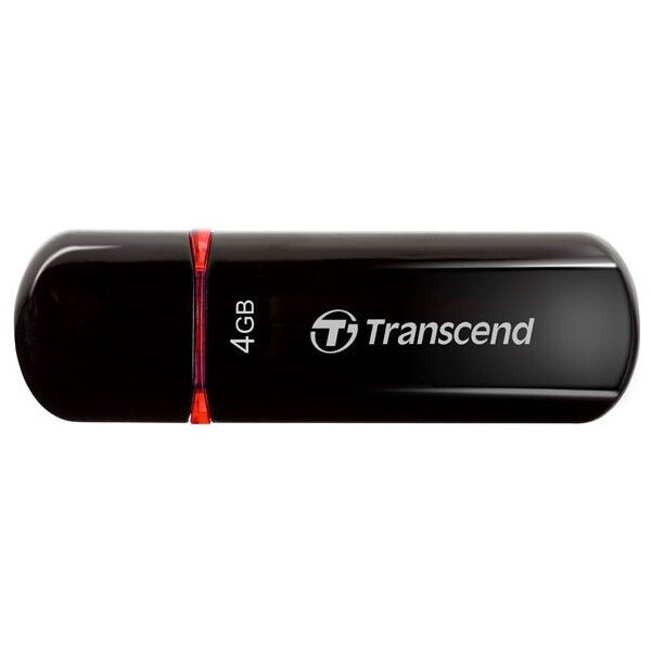 Флэш-накопитель Transcend TS4GJF600 Black/Red