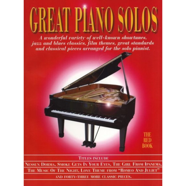 Книга Great Piano Solos The Red Book Piano Book AM952226