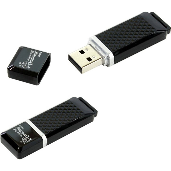 Флеш-диск Smartbuy Quartz 32GB black