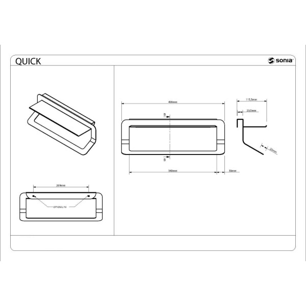 Полотенцедержатель Sonia Quick 176922 белый