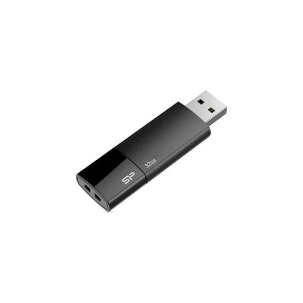 Флеш-диск Silicon Power 32GB Ultima U05 USB 2.0 Черный (SP032GBU