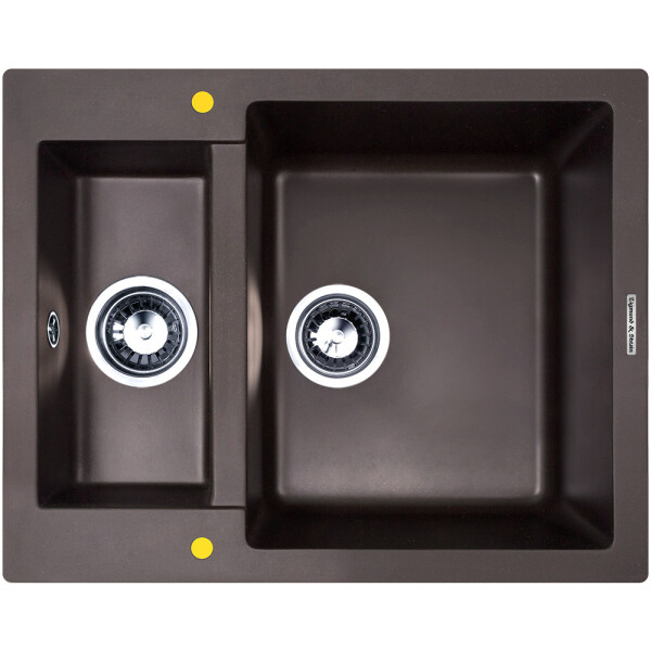 Кухонная мойка Zigmund & Shtain Rechteck 600.2 швейцарский шоколад