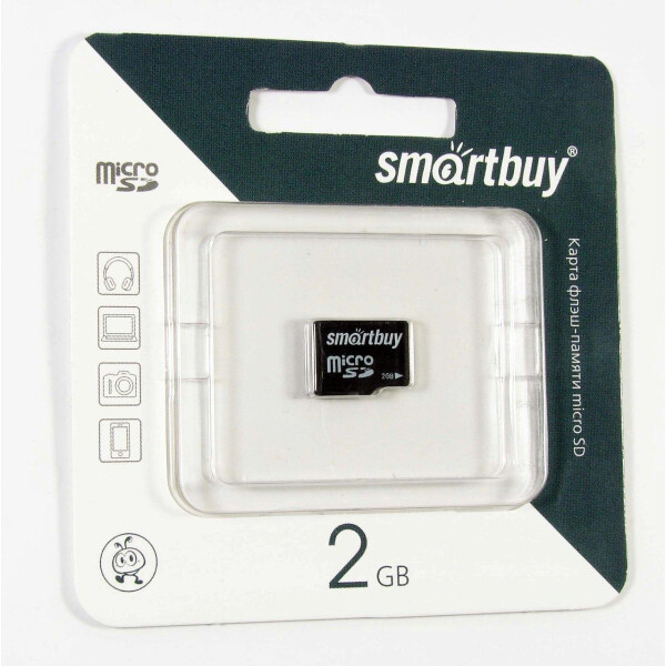 Карта памяти Smartbuy MicroSD 2GB