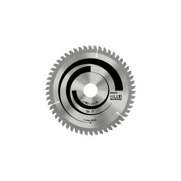 Диск пильный Bosch 190х30мм 54зуба Multi Material (2.608.640.509)