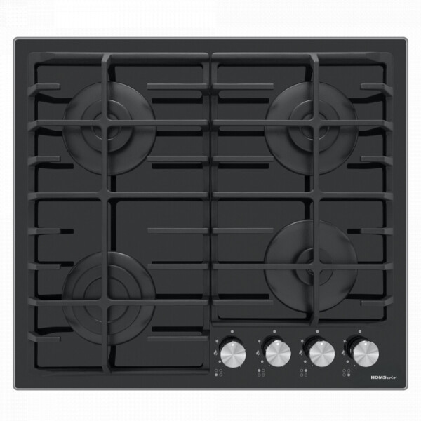 Встраиваемая газовая варочная панель HOMSair HGE643BK