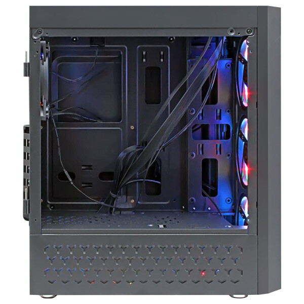 Компьютерный корпус Ginzzu SL400 FAN RGB