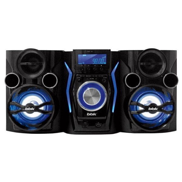 Музыкальный центр BBK AMS110BT black/blue