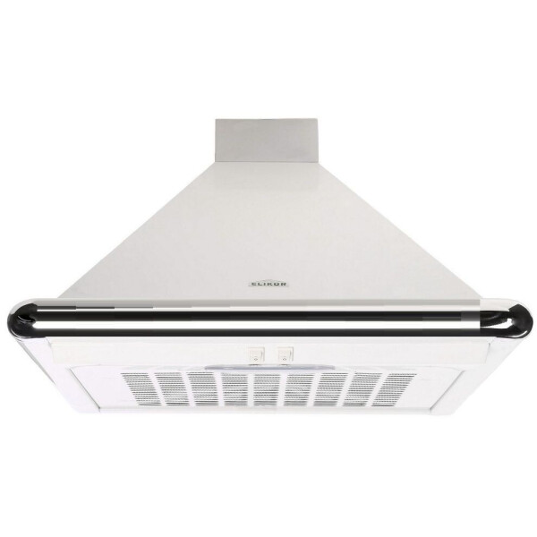 Каминная вытяжка Elikor Сатурн 50П-180-В1Л белый/нержавеющая сталь