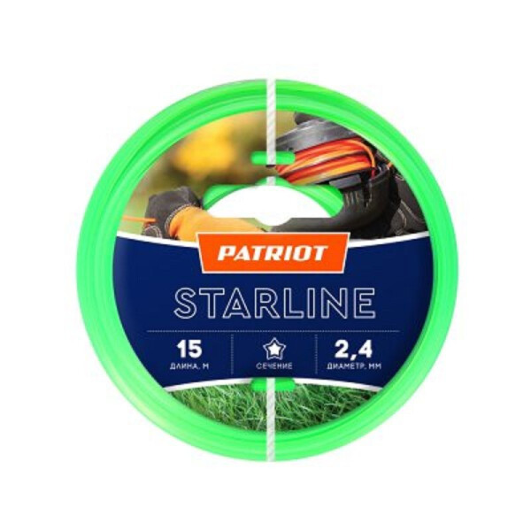 Леска для триммеров Patriot Starline (805201061)