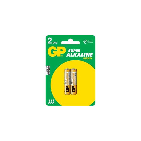 Батарейка GP AAA LR03 Super GP24A-BC2