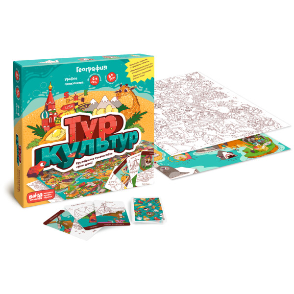 Настольная игра Банда умников Тур культур УМ 265