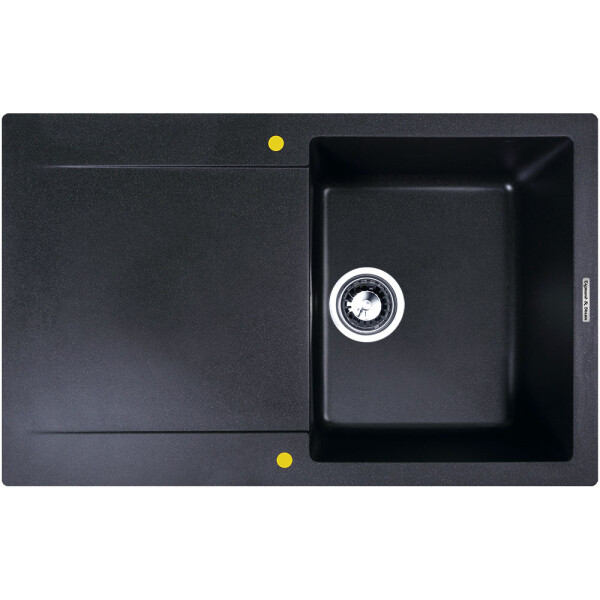 Кухонная мойка Zigmund & Shtain Rechteck 775 темная скала