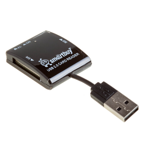 Картридер Smartbuy SBR-713-K черный