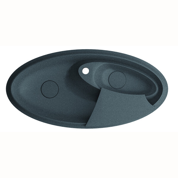 Кухонная мойка Marmorin SILVANUS BLACK METALIC (500 513 012)
