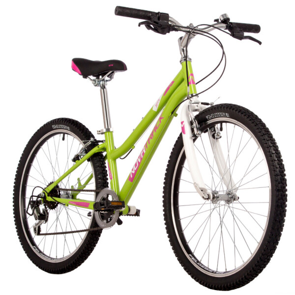 Велосипед Novatrack 24SHV.JENNY.12GN23 салатовый