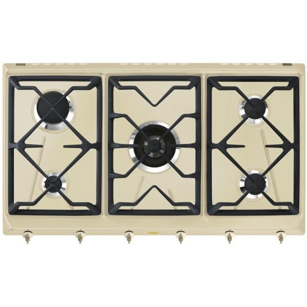Встраиваемая газовая варочная панель Smeg SRV896POGH