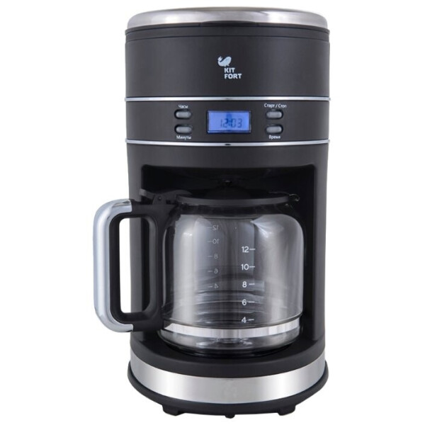 Кофеварка Kitfort КТ-704-2 черный