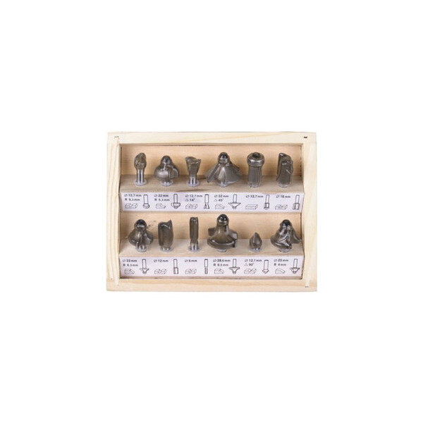 Набор фрез Stayer 2992-H12