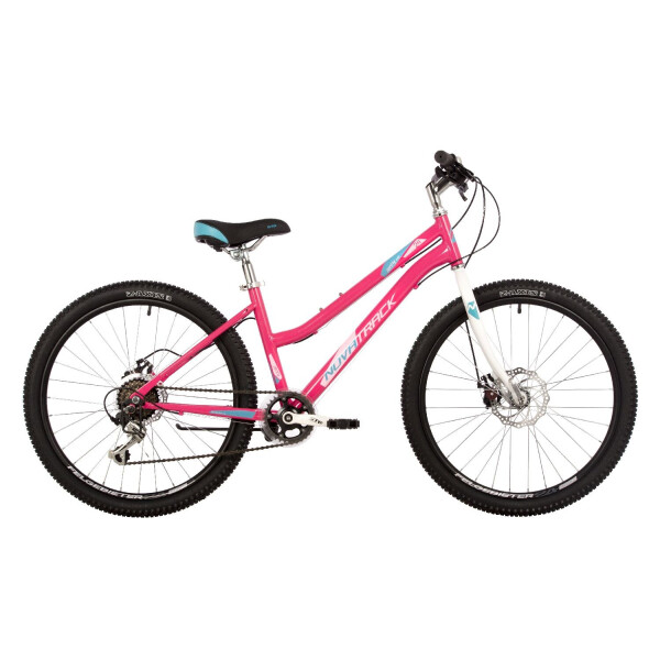 Велосипед Novatrack 24SHD.JENNY.14PN23 розовый