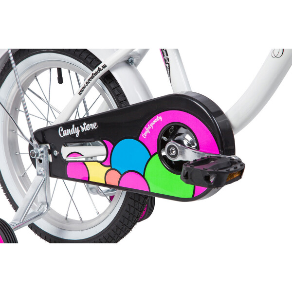 Велосипед Novatrack Candy 16" белый 165CANDY.WT23