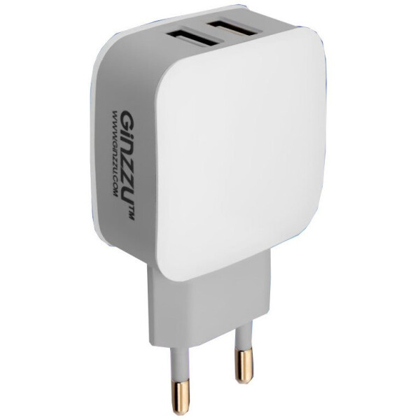 Сетевое зарядное устройство Ginzzu GA-3008W